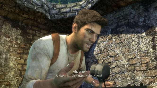 All three Uncharted games, in one package, with a substantial graphical facelift.