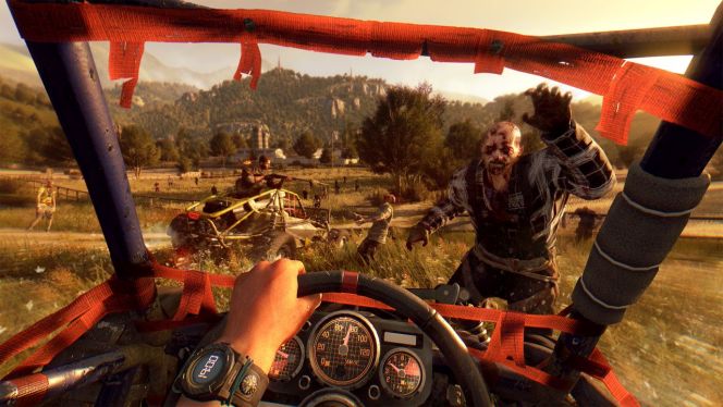 While Dying Light had one giant health bar zombie monster against us during the mission called The Pit.