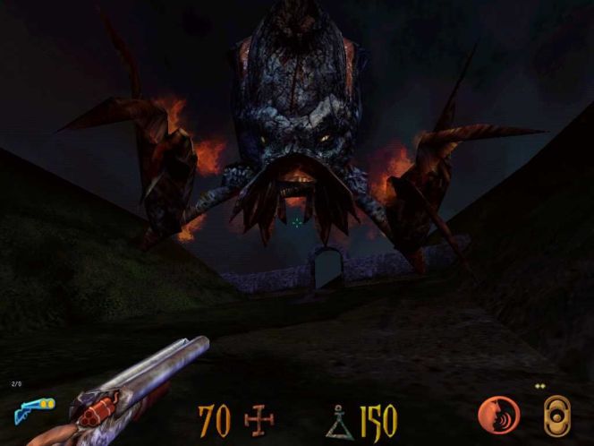Speaking of FPSs, Undying lacks a multiplayer mode, which is pretty incomprehensible for a game using the Unreal Tournament engine.