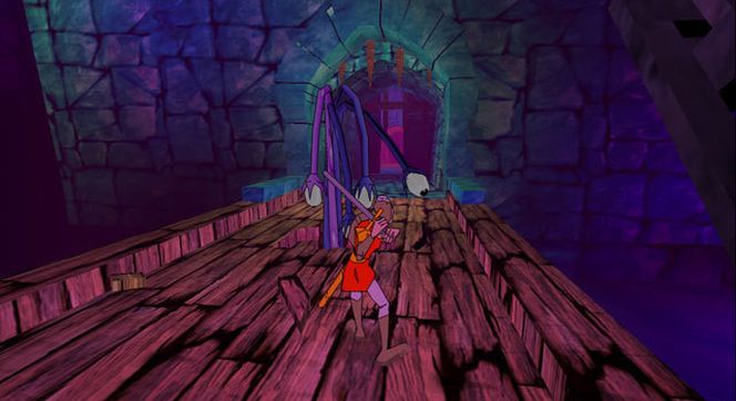 Az alapvető különbség azonban a Dragon’s Lair 3D és egy átlagos Tomb Raider-klón között a játék struktúrájában van.