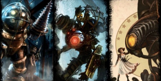 BioShock - Érdekes, hogy a PS4/X1/PC trió mellett a PS3/X360 párost is feltüntették. Lehet, hogy csak megtévesztés céljából csinálta ezt a 2K, de az is lehetséges, hogy prev-genre is összerakják a három játékot egy csomagba.