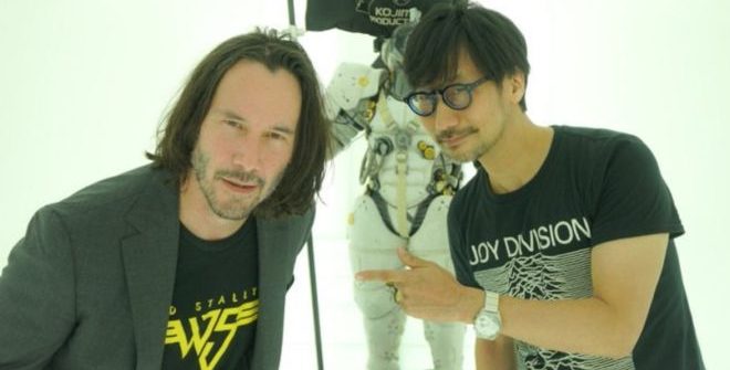 Újabb népszerű figura látogatta meg Hideo Kojima stúdióját Keanu Reeves személyében.