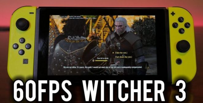 Főleg tablet módban látványos a különbség a visszakerült beállításoknak hála a The Witcher 3 Switch esetében!