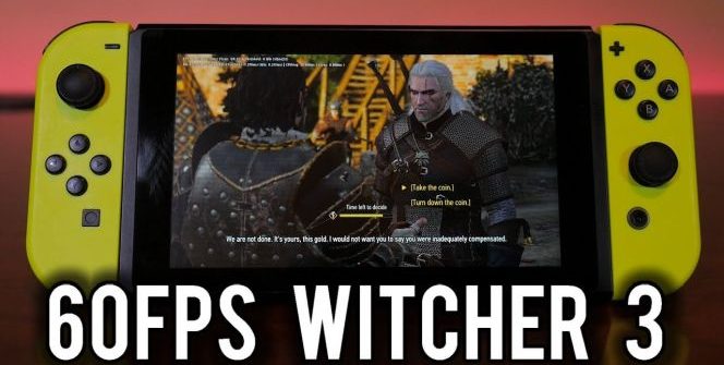 Főleg tablet módban látványos a különbség a visszakerült beállításoknak hála a The Witcher 3 Switch esetében!