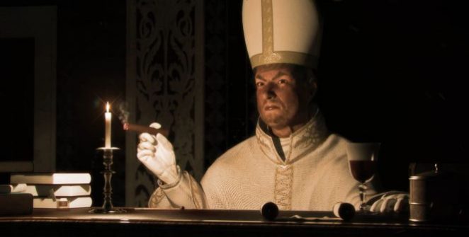 Ilyesmit még biztosan nem láthattunk: mi magunk is pápák lehetünk ebben a The Pope: Power & Sin játékban.