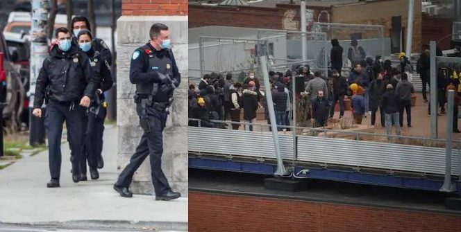 Több tucat embert ejtettek túszul egy épületben, amely a Ubisoft vállalat telephelyének ad otthont, a Montreal-i Saint-Laurent Boulevardon.