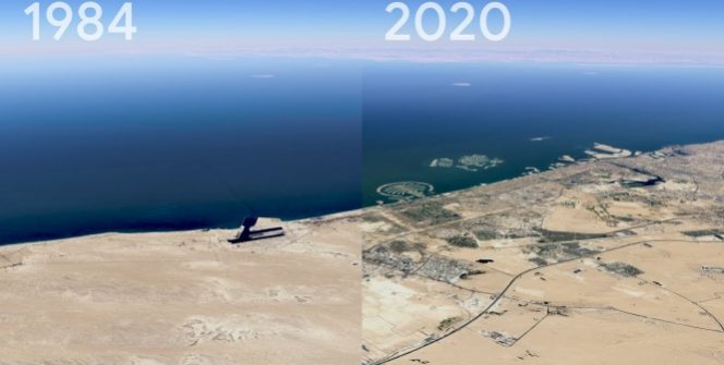 TECH HÍREK - A Google Earth Timelapse egy globális, zoomolható time-lapse videóhoz, amellyel bárki felfedezheti bolygónk változó felszínének elmúlt 35 évét - a globális léptéktől a helyi léptékig.