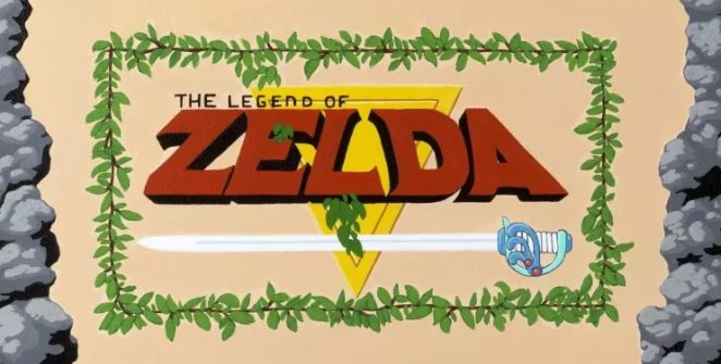 retro NES-es The Legend of Zelda