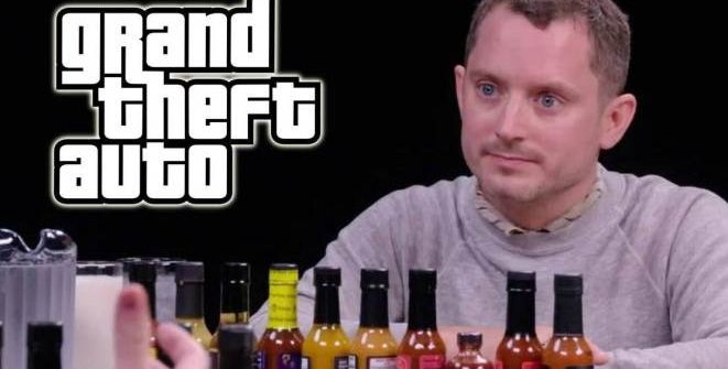 Elijah Wood fűszeres csirkeszárnyevés közben azt mondta, hogy szívesen játszana egy GTA-sorozatban [VIDEO]