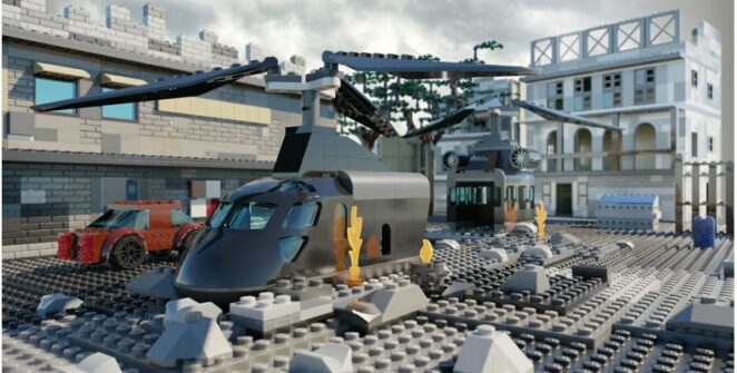 Egy 3D-s művész digitálisan újraalkotta virtuális LEGO-kockákból Nuketownt, Crash-t és társait, méghozzá nagy részletességgel.