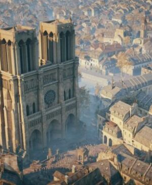 A játék része a Notre Dame On Fire című dokumentumfilmnek, amely a Jean-Jacques Annaud által rendezett párizsi drámáról szól