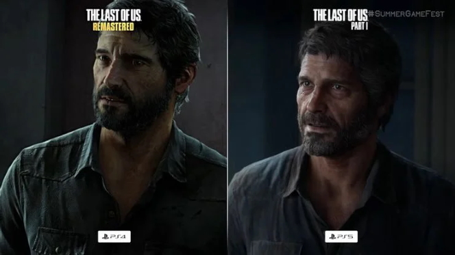 thegeek the last of us ps5 remake joel comparison