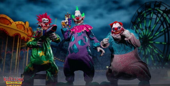 Bejelentették az aszimmetrikus multis őrületet, a Killer Klowns from Outer Space: The Game-et PS5-re, Xbox Series-re, PS4-re, Xbox One-re, és PC-re.