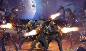 A Starship Troopers: Exterminationben tizenketten játszhatunk, és bizony az IP stílusa itt is tetten érhető.