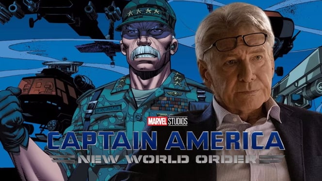 MOZI HÍREK - Az Amerika kapitány: Új világrend kulisszák mögötti fotóin a Marvel rajongók megpillanthatják Harrison Fordot Thunderbolt Ross szerepében, de vajon mire készül?