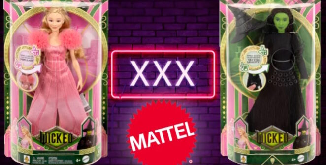 MOZI HÍREK - A Mattel köszöni rajongóknak a „türelmet”, ám a Wicked babák dobozának pornóoldal-linkjei miatt komoly jogi problémákra számíthatnak...